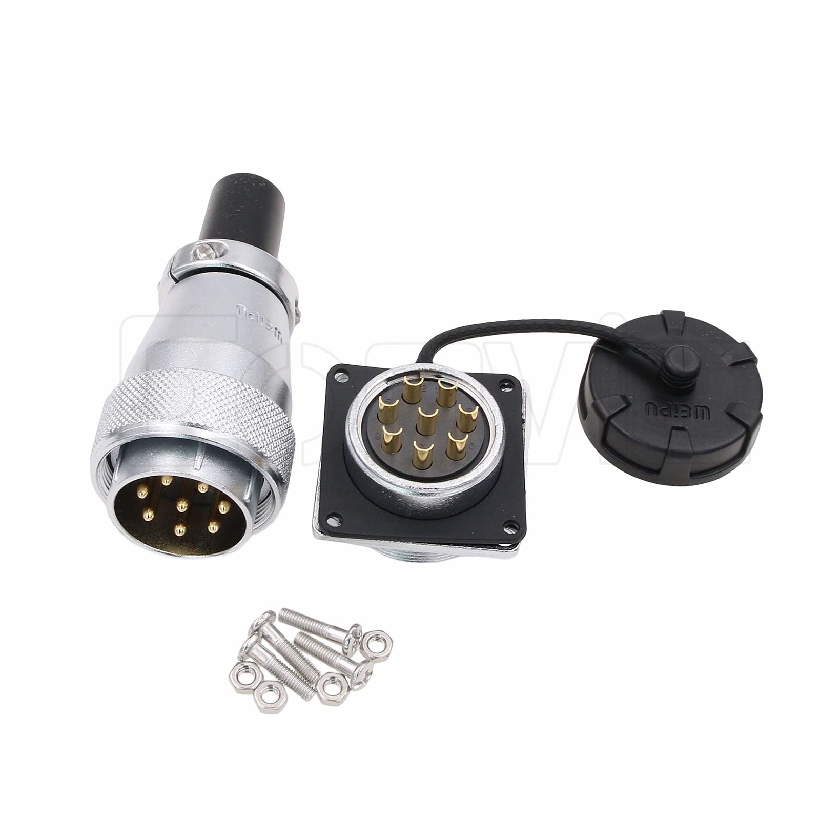 Amazon.com: Eonvic WEIPU WS28 8 Pin Connector Waterproof IP67